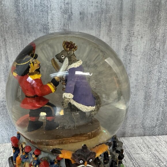 Nutcracker Suite March Musical Snow Globe Rat King Official Ballet Gift Sankyo - Picture 7 of 10